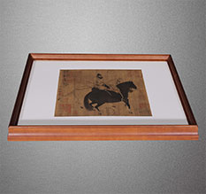 赤城书画装裱配框服务案例